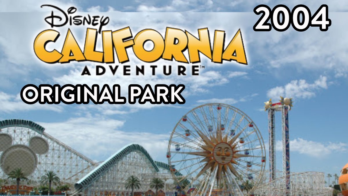 Premiere TONIGHT 7:45 pm est - Disney California Adventure Park - Original Park - May 13 2004 youtu.be/fuEyUR7yNqQ via <a href="/ThemeParkRetro/">Theme Park Retro</a> <a href="/RobFuz/">RobFuz</a>