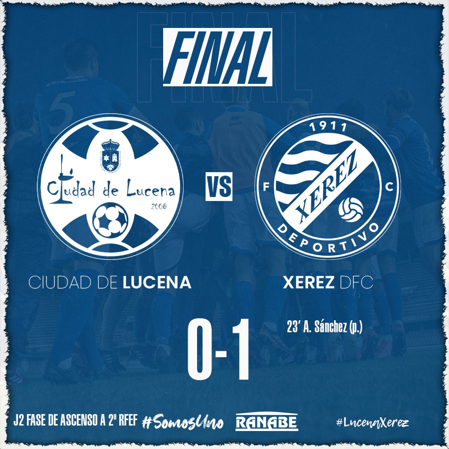 XerezDFC's tweet photo. 90' ⏱️⚽ | ¡FINAAAL! ¡FINAAAL! ¡FINAAAL!

🗣️ ¡𝐄𝐥 𝐗𝐞𝐫𝐞𝐳 𝐬𝐞 𝐥𝐥𝐞𝐯𝐚 𝐥𝐨𝐬 𝐭𝐫𝐞𝐬 𝐩𝐮𝐧𝐭𝐨𝐬 𝐝𝐞 𝐋𝐮𝐜𝐞𝐧𝐚!

🔵⚪ #LucenaXerez 🖤💙 0-1 https://t.co/hRh4OPWDvE