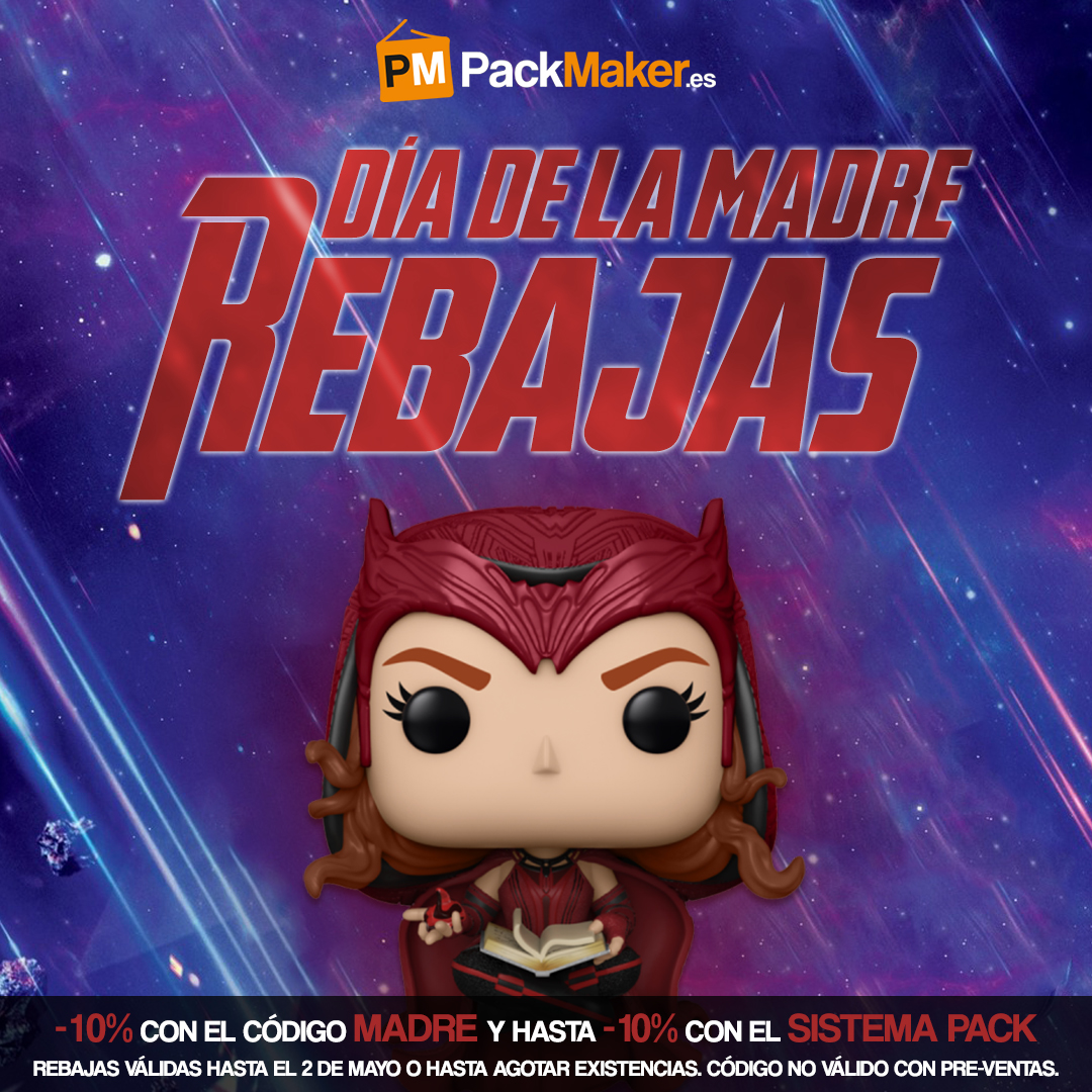 PackMaker_es's tweet photo. 🏷️¡Ya están aquí las rebajas del día de la madre! ¡Y consigue un -10% con el código* MADRE y hazte con otro -10% con nuestro "Sistema Pack"!
➖
¡Hazle un regalo único con nuestra selección de Funko Pop, juegos de mesa y más!
➖
*El código no funciona con productos en pre-venta. https://t.co/dIpQgUXts2