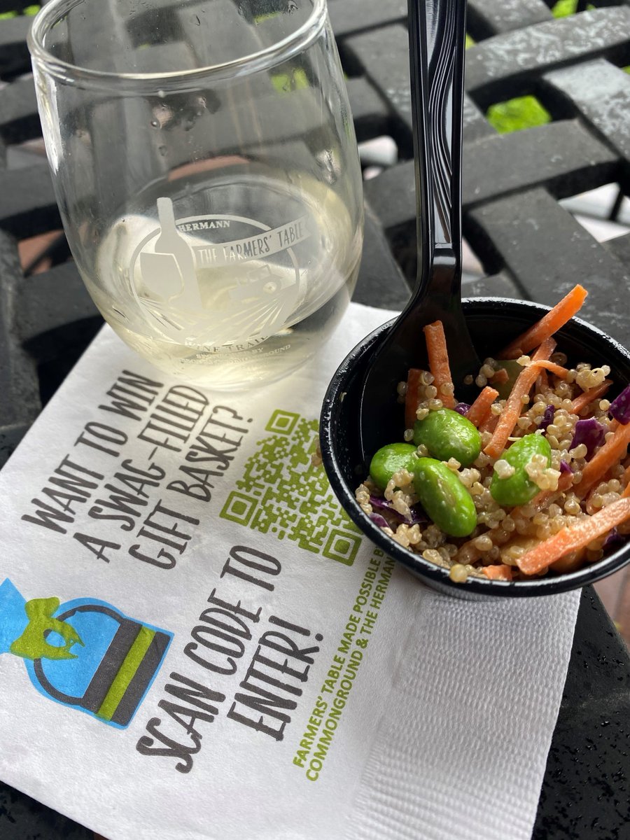 ICYMI: The #FarmersTableWineTrail was April 10. A sold-out crowd visited seven wineries along the <a href="/Hermann/">Hermann</a> Wine Trail where theytried 7 Mo food and wine pairings - &amp; learned from Missouri farmers. Check out videos from our volunteers: findourcommonground.com/farmers-table/. #winetrailwednesday