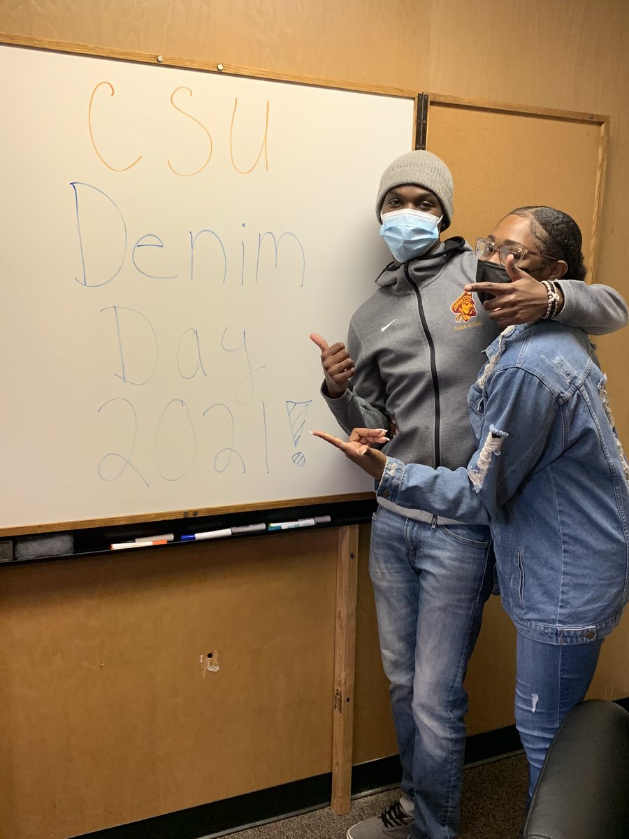 diamondjae_3's tweet photo. #CSUDenimDay21 @CSUKnowYourIX ❤️ https://t.co/5aBZ5POqPG