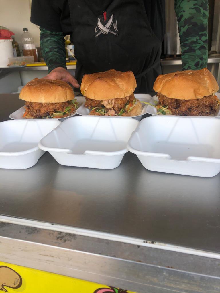 @los_hermanosgb are back tomorrow with their Spanish inspired sandos. No Pollo Loco but plenty of other good sandwiches including an aubergine one. Berenjenas are go! #bristol #spanishfood #streetfood #supportlocal #bristoltogether #coffeelover #paintworkslife