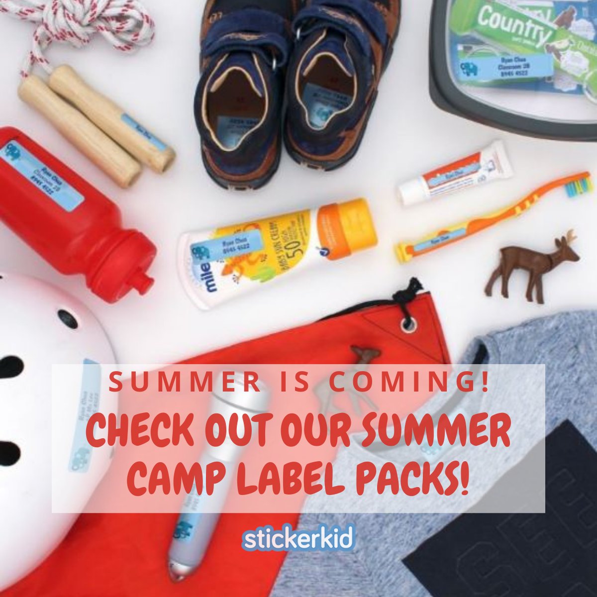 StickerKidUSA's tweet image. Who's excited about #SummerCamp ?
We are!! Woohoo!!! Get it all labeled ➡️StickerKid.com
.
.
#2021 #SummerCamp #SummerFun #parenting #dadsofinstagram #momsofinstagram #lifestyle #family #instamood #kids #labellove #namelabels #community #instamood