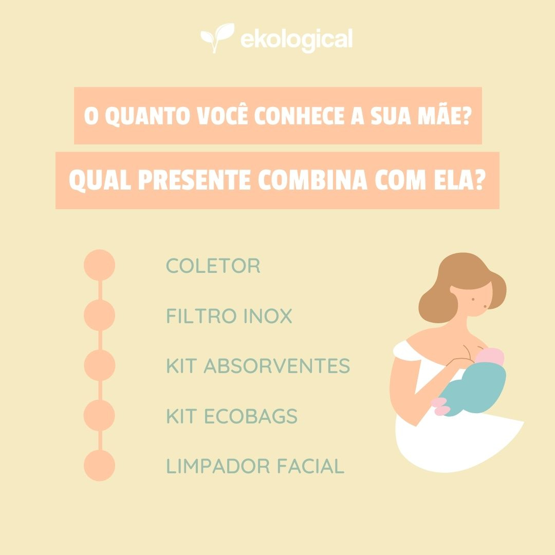 ekological_'s tweet image. Mãe é tudo igual? 😂💗
Já pensou presentear a rainha com uma bicicleta e na verdade ela queria um coletor da Eko? 🤔
Em nosso site há uma categoria exclusiva com descontos neste dia das mães, entre e confira 💗
#quizz #diadasmães #reutilize #consumoconsciente