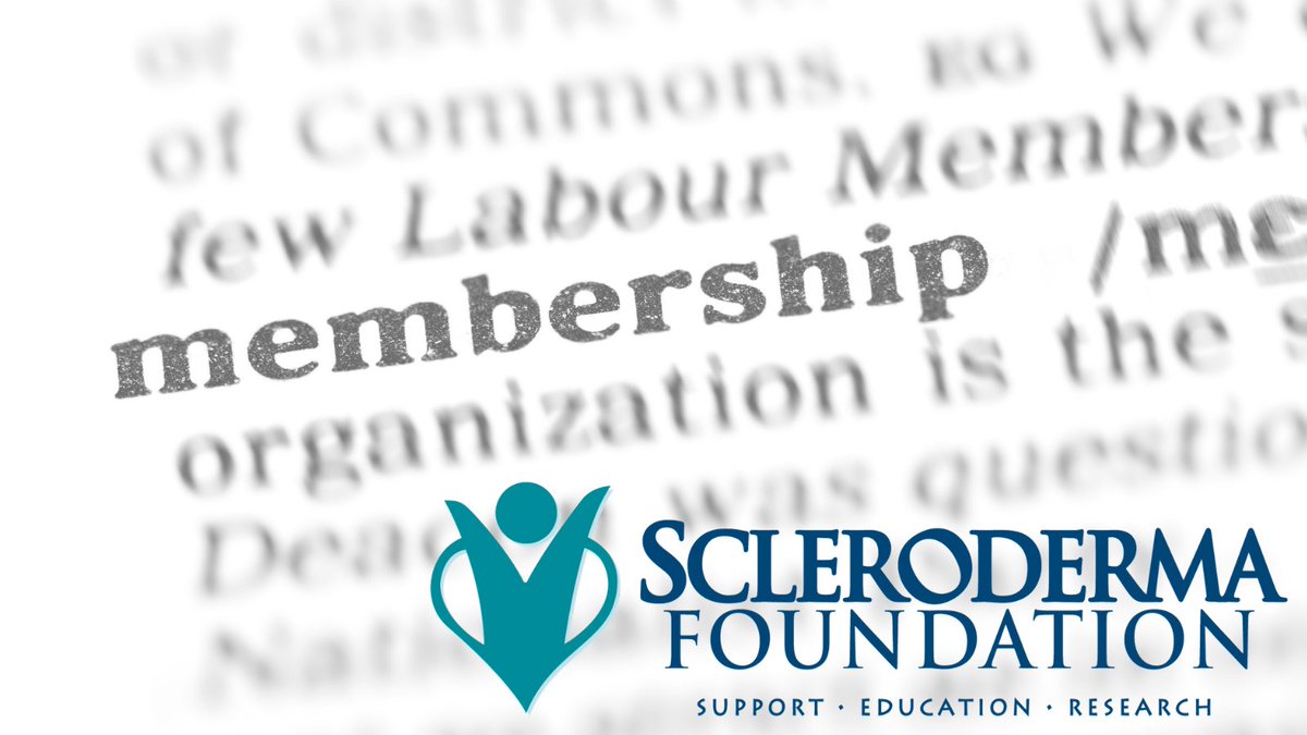 SclerodermaCO's tweet image. Explore the benefits of membership in the Scleroderma Foundation. Help us continue our important work on behalf of the scleroderma community!
scleroderma.org/membership#scl… #sclerodermafoundation