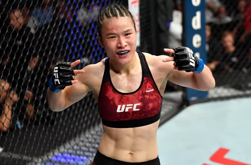 Female MMA Star Criticized for Takedown Defense Hairstyle Muscle Mass  Existence  The Hard Times