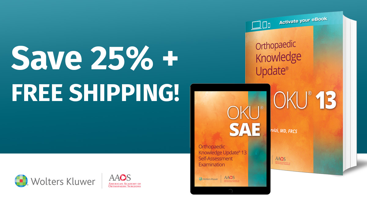 AAOS on X: Prepare for certification or MOC with the OKU 13 + OKU 13  Scored and Recorded SAE text + online exam package! Includes the most  recent evidence-based knowledge to keep