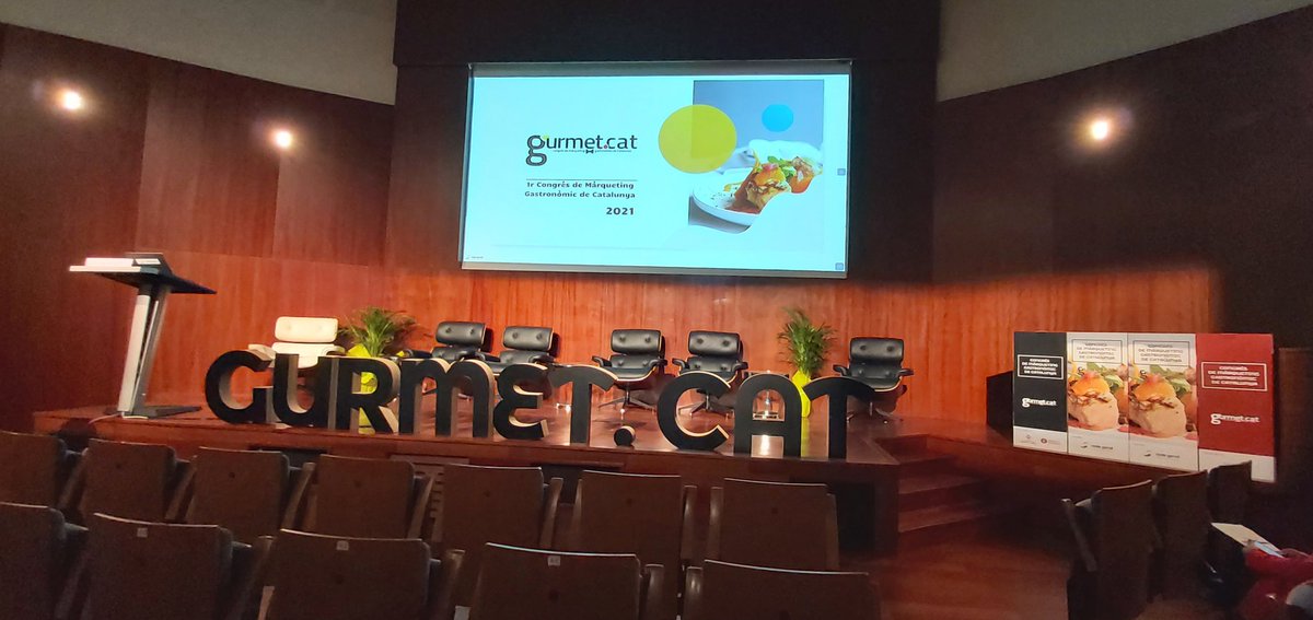 Avui hem assistit al 1er Congrés de Màrqueting  Gastronòmic de Catalunya <a href="/NodeGarraf/">Node Garraf</a> <a href="/VilanovaTurisme/">VilanovaTurisme</a>
