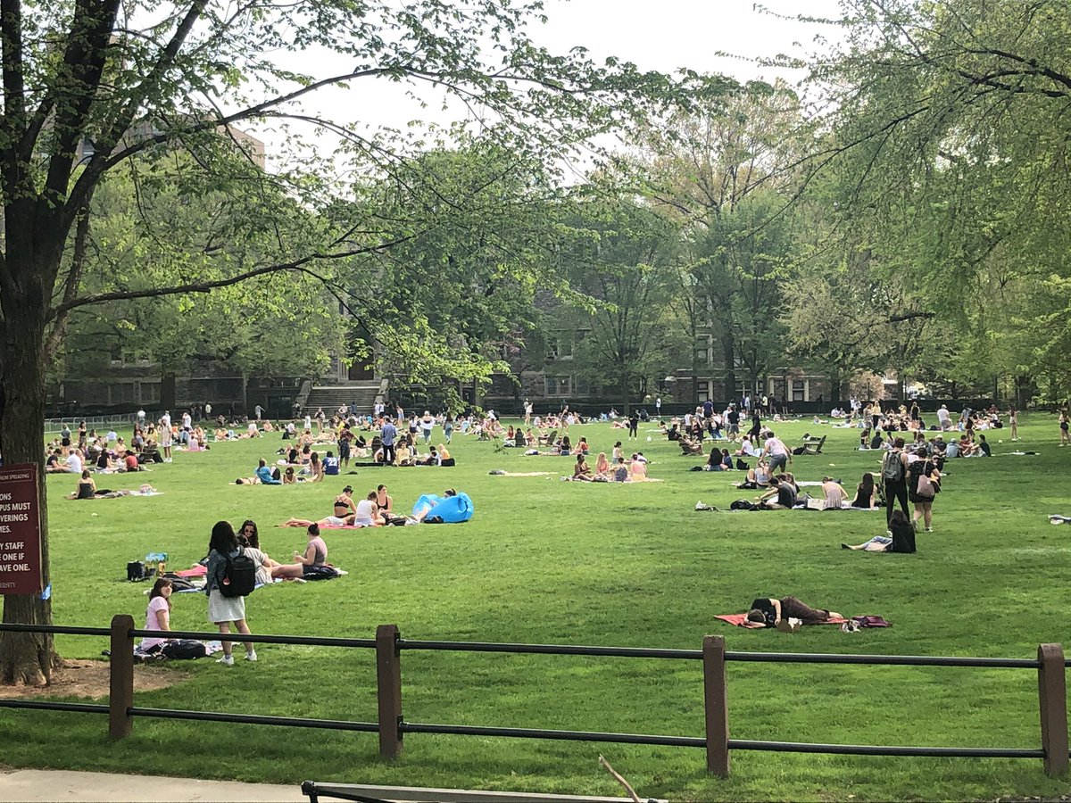 0.34 percent positivity rate on campus...

1000 people on Eddie’s without masks on...

Campus tours going on every day for admitted students...

But my parents *still* aren’t allowed to attend my Senior Day

I guess common sense wasn’t included in the 70 grand for tuition