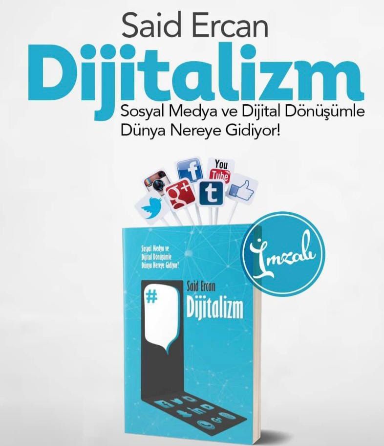 slymnkurt's tweet photo. Ç E K İ L İ Ş !
Haydi bayramda kitap hediye etmek için bahane üretelim.

📚 10 Kişiye aktivist yazar @saidercan ın “DİJİTALİZM” kitabını adınıza imzalı olarak hediye ediyorum.

KATILMAK İÇİN 
📌 @slymnkurt hesabını takip et!
📌 Bu tweeti RT ve FAV yap! 
🗓 Son gün 10 Mayıs ☺️ https://t.co/e6GNnKQPxS