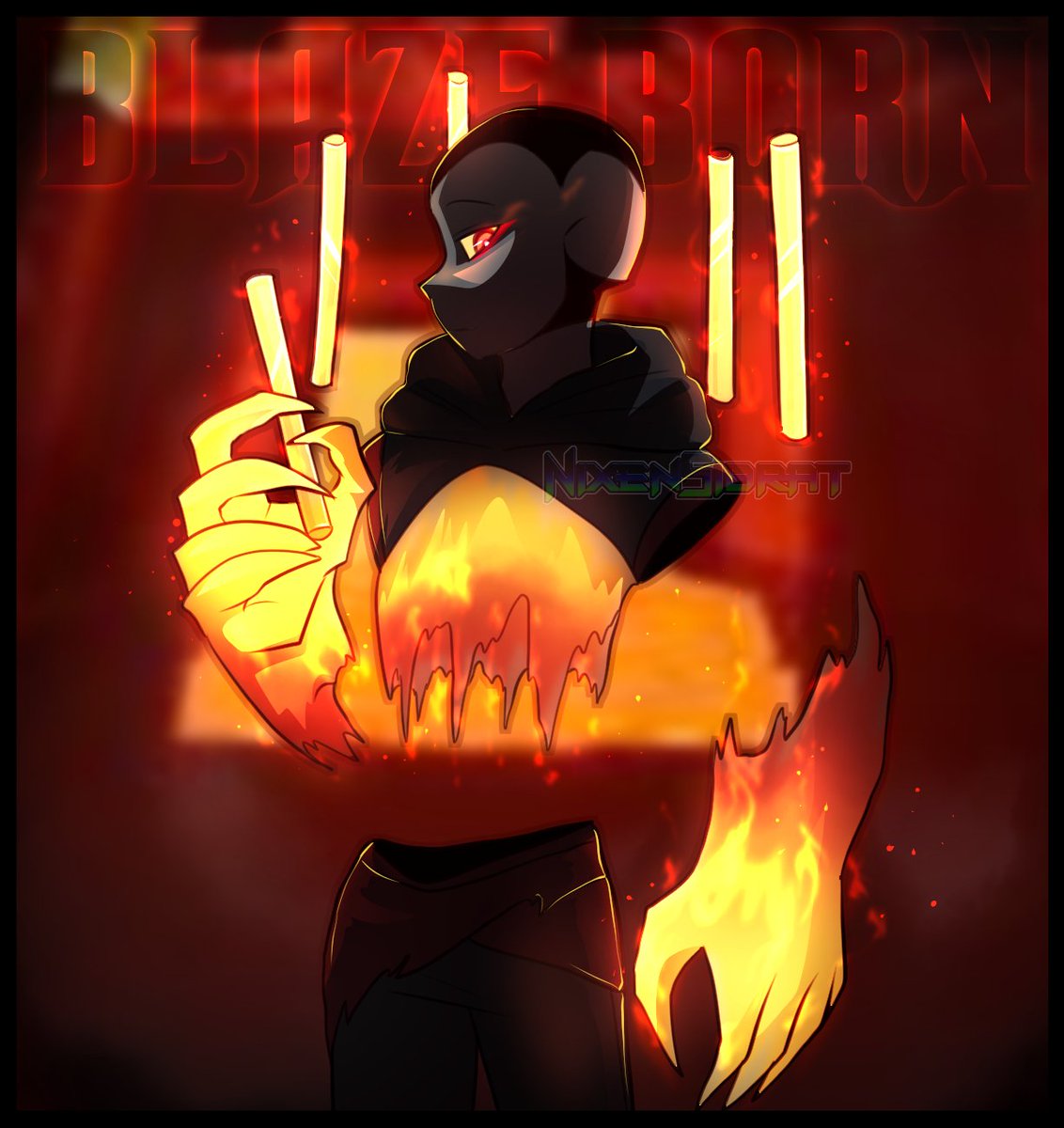NyriaTamare's tweet photo. Born from the flames in hell itself.
Blaze Born Cosmic
Cosmic, Art by me
#CosmicSans #MinecraftOrigin #Originmod #Blazebornorigin #Blazeborn https://t.co/ifyk3ZfNVm