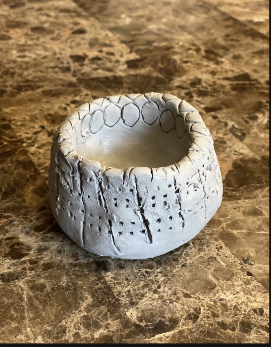 My Grade 4/5’s explored form, texture and hand building clay techniques today! Smiles all around. #clayart #onlineart #worththeprep <a href="/Panabaker_HWDSB/">Frank Panabaker Elementary School</a>