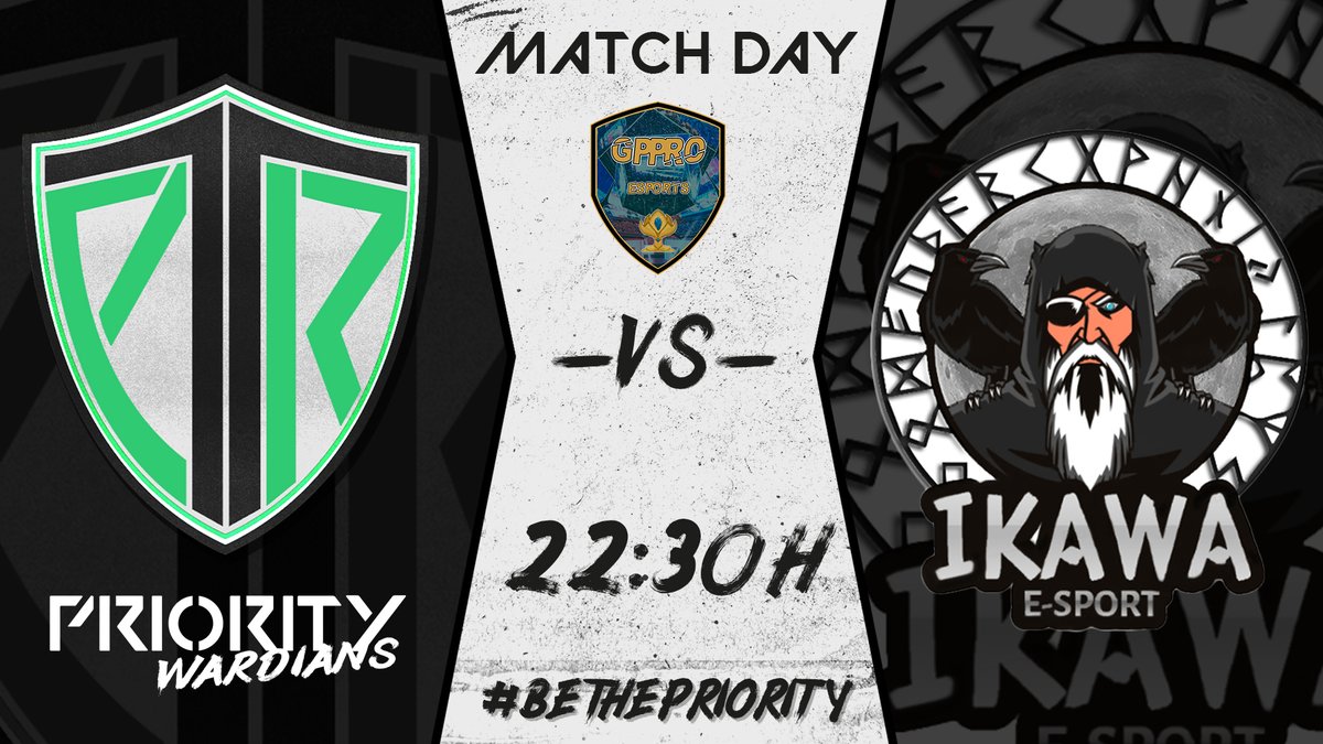 [#LeagueOfLegends] Hoy tiene jornada nuestra academy!

⚔️ <a href="/ikawa_esport/">iKawa eSport</a> 
🏆 <a href="/GpproEsports/">Gppro E-Sport</a> 
⏰ 22:30
📺 Twitch.tv/priorityesports
🎙️ <a href="/DM_Rooney/">DMRooney</a> y <a href="/TradingP62/">Trading</a> 

¡El chico armónica y el coach gap estaran dándolo todo!

#BeThePriority