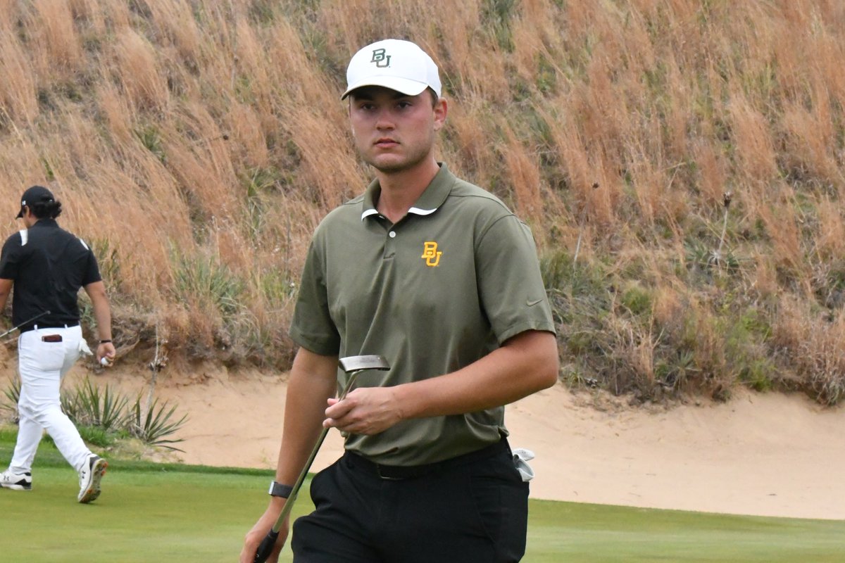 Baylor Men's Golf ⛳️ (@baylormgolf) on Twitter photo Congrats to <a href="/Mark_Reppe26/">Mark Reppe</a> and <a href="/ckober11/">Colin Kober</a> on earning Big 12 All-Tournament Team honors. They tied for 10th place at +9, 289.
🔗: results.golfstat.com//public/leader…
#SicEm 🐻⛳️ | #Big12Golf 🏌️♂️ Congrats to <a href="/Mark_Reppe26/">Mark Reppe</a> and <a href="/ckober11/">Colin Kober</a> on earning Big 12 All-Tournament Team honors. They tied for 10th place at +9, 289.
🔗: results.golfstat.com//public/leader…
#SicEm 🐻⛳️ | #Big12Golf 🏌️♂️