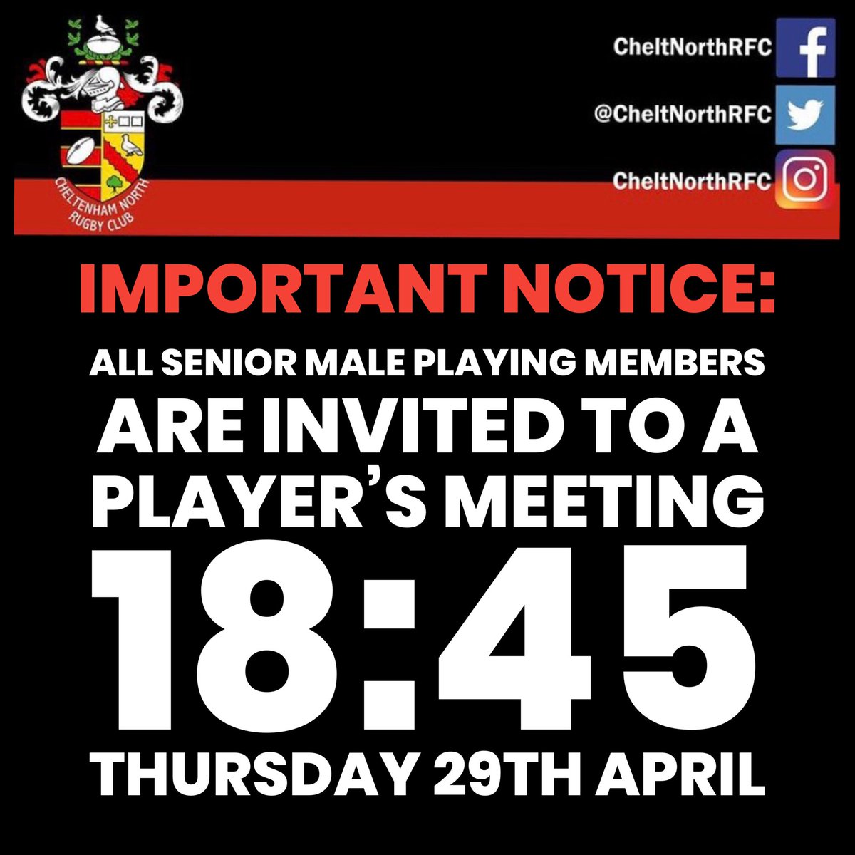 Cheltenham North RFC (@CheltNorthRFC) on Twitter photo 2021-04-28 20:42:31