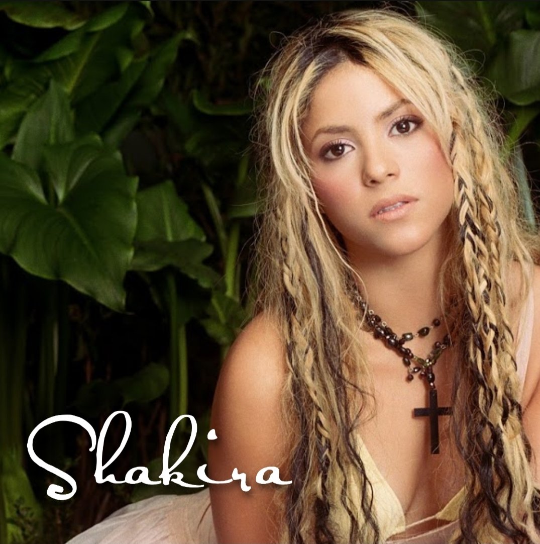 Shakira as Taylor Swift's albums a thread;