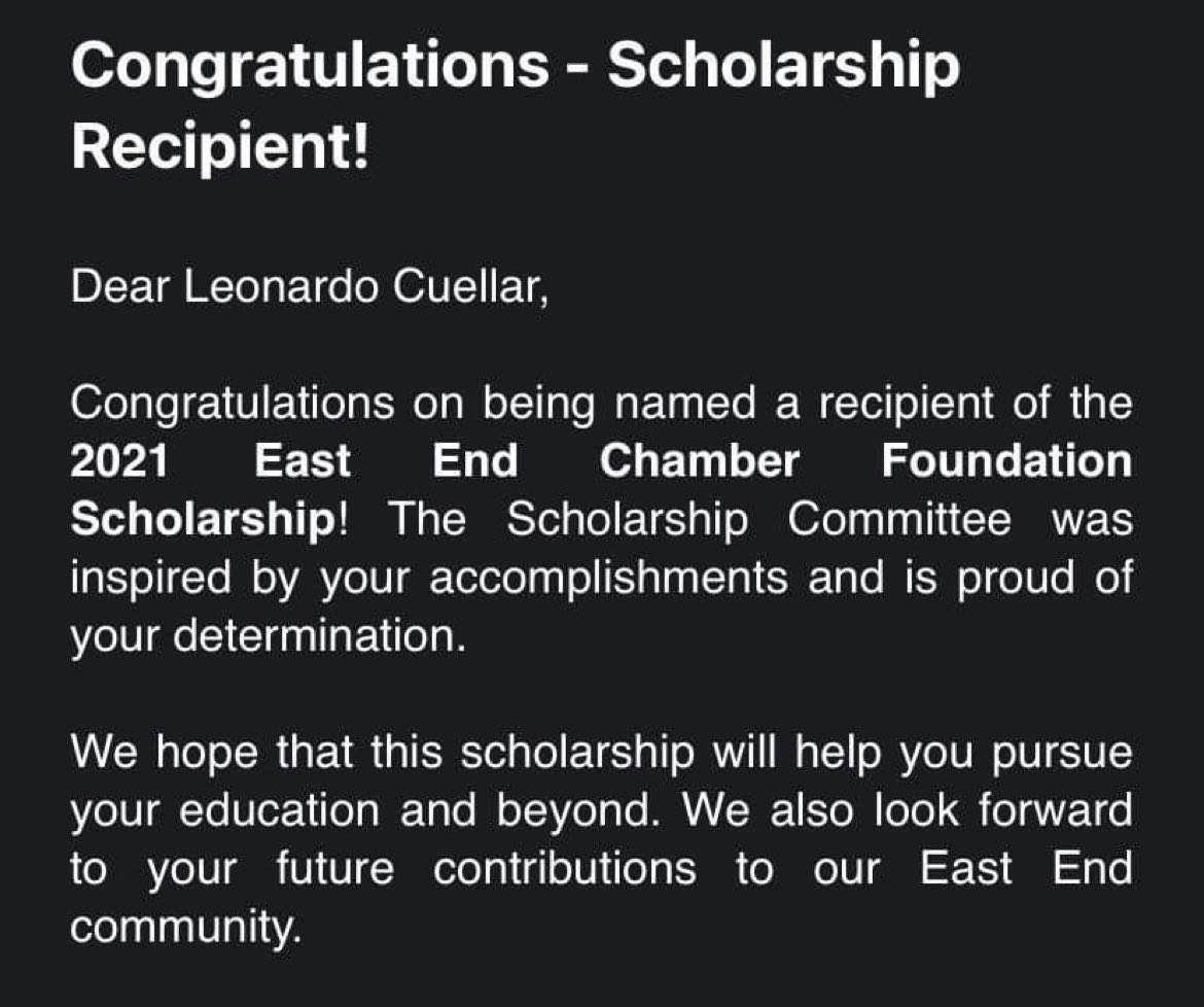 MilbyCCC's tweet photo. 💰💸HUGE CONGRATS TO OUR CO21 BUFFS @aaliyarenee &amp; @itzahleocx FOR BEING THE MILBY HS RECIPIENTS FOR THE EAST END CHAMBER FOUNDATION SCHOLARSHIP💰💸

We are so proud of you both!!! 💛💙

@rpena3kr 
@Milby_HS https://t.co/cYYesqAbqi