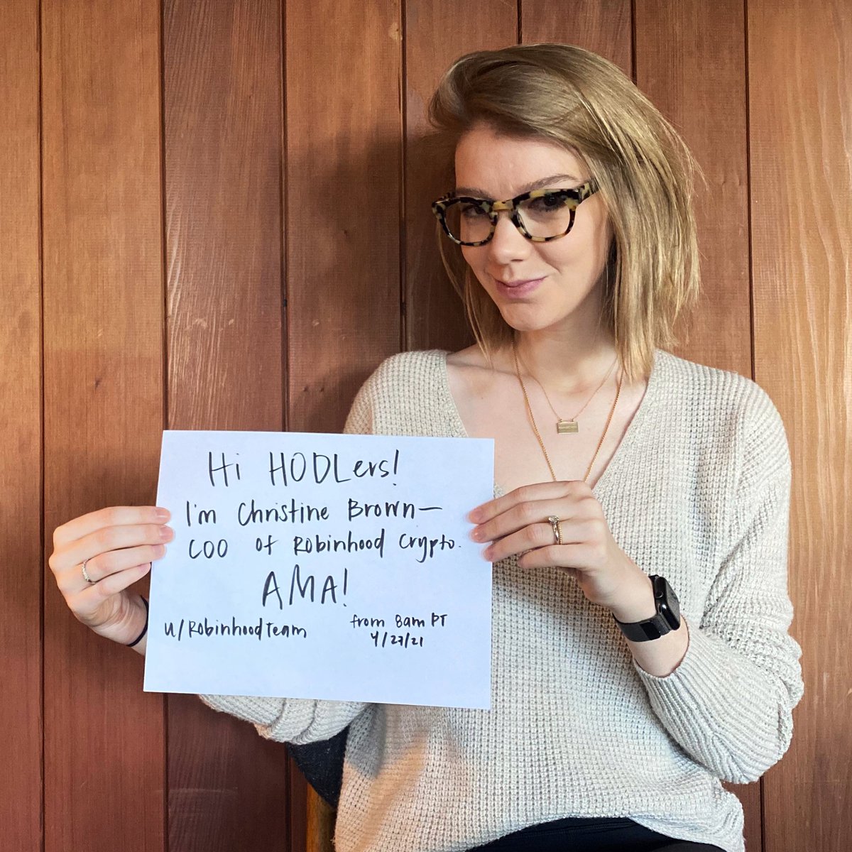 Robinhood On Twitter Christine Brown Here Coo At Robinhood Crypto I M Hosting A Reddit Ama This Week Askmeanything About Crypto Https T Co Txqn8tnwcs Https T Co R6qnlakx4k Robinhood On Twitter Christine Brown Here Coo At Robinhood Crypto I M Hosting A Reddit Ama This Week Askmeanything About Crypto Https T Co Txqn8tnwcs Https T Co R6qnlakx4k