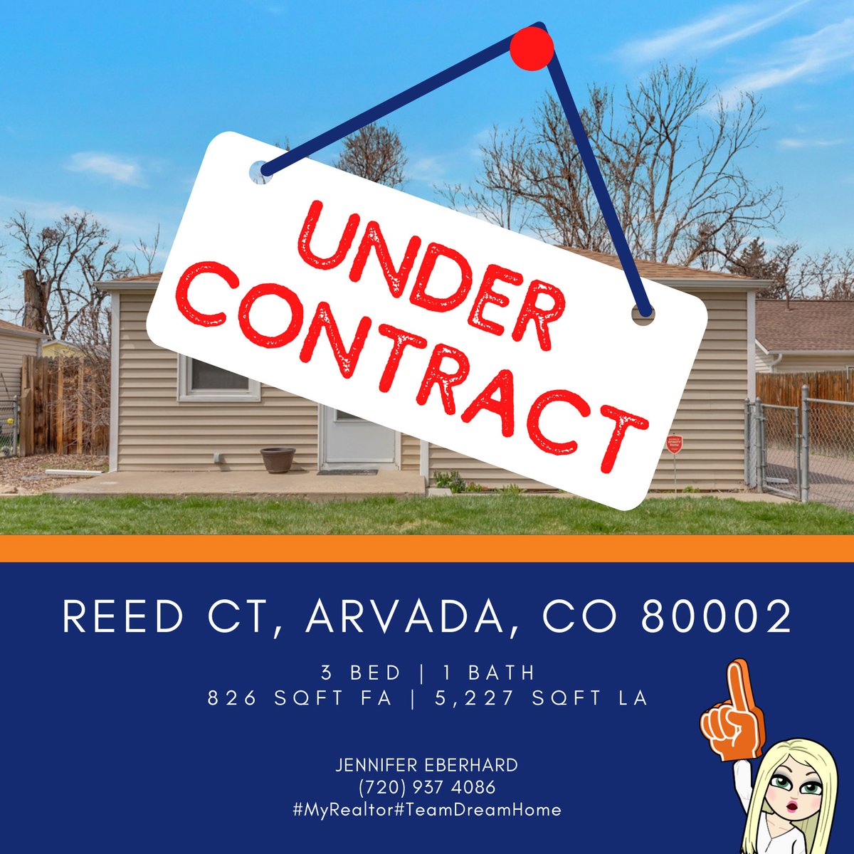 jmeberhard's tweet photo. Listing is now under contract!
#Listing #UnderContract #JenniferEberhard #MyRealtor #TeamDreamHome #RealEstate #RealEstateAgent #ColoradoRealEstate #ColoradoRealtor #ColoradoRealEstateAgent #Colorado https://t.co/IXNknciY1y