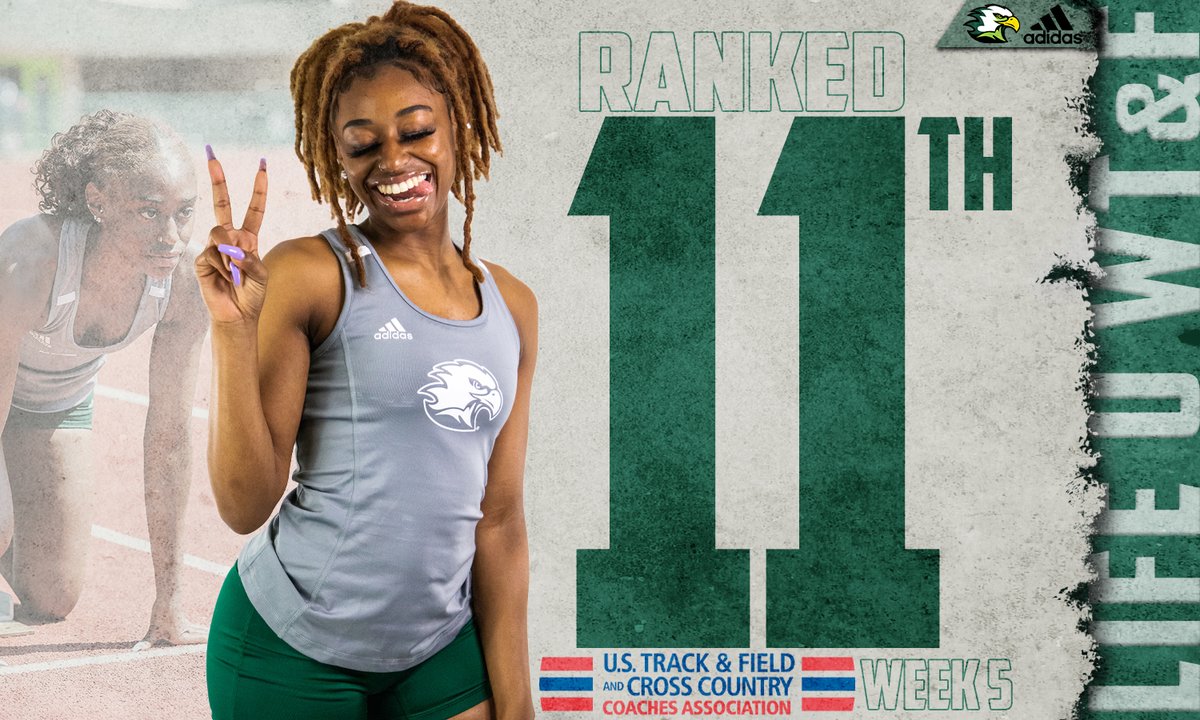 LifeUAthletics's tweet photo. The women’s #LIFEUTRACK team takes another step forward to No. 11 in today's @USTFCCCA National TFRI for @NAIA Women's Outdoor Track & Field with 145.06 points! The ranking comes shortly on the heels of the women winning the @MidSouthSports Championship earlier this week! https://t.co/3nqvyjQewu