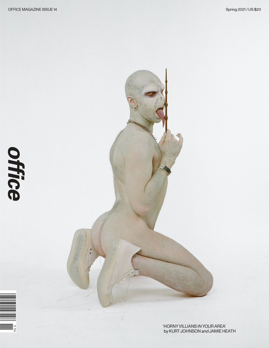 My Voldy Hole on the cover of Office Magazine Issue 14