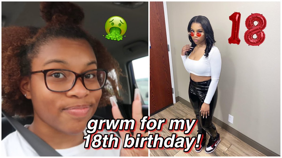 GabbyVictoria7's tweet photo. I'm finally 18!!! Just dropped my GRWM Birthday Vlog. Watch me GlowUp!!
https://t.co/bycWhlxzxD https://t.co/GF129BzvK9