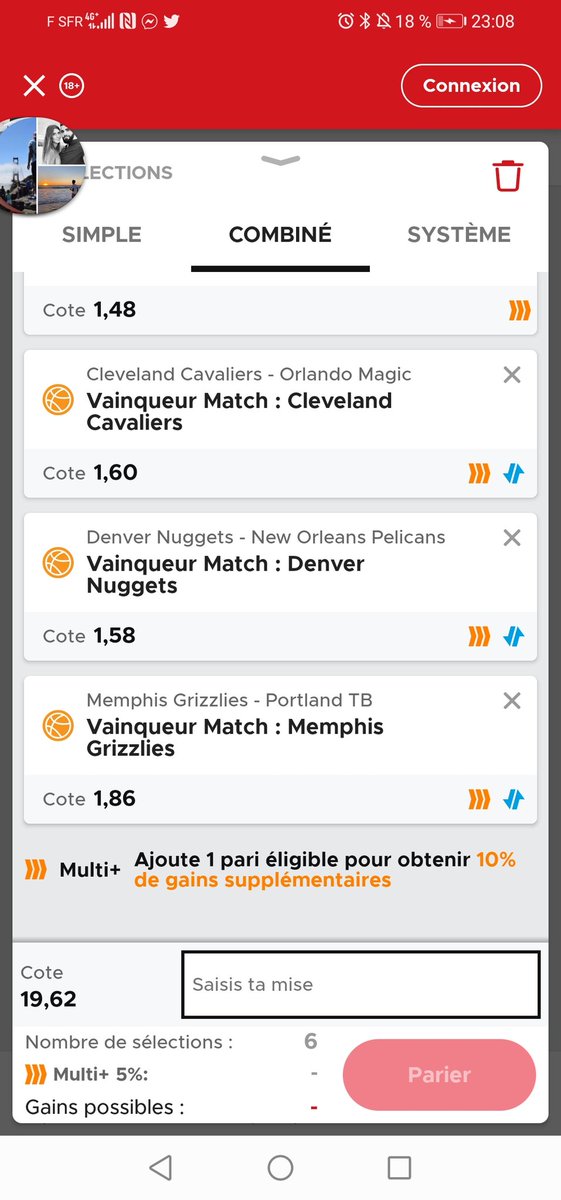 PqPronos's tweet image. Quelques sélections pour cette nuit, les clippers à tenter aussi