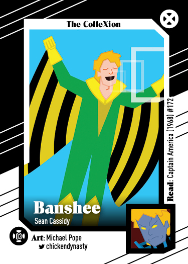 Half the fun of this big group project is showcasing different art. Bold & simple shapes and colors from  @chickendynasty's Banshee look like they were pulled from my old modern art textbook & the indy underground vibe of Callisto is...well, it's Morlockian. Such a snug fit.