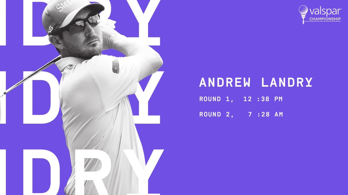 Andrew Landry (@andrewlgolf) on Twitter photo Good to be back at Innisbrook for the <a href="/ValsparChamp/">Valspar Championship</a> @stephens_inc @pingtour @titleist <a href="/doshapp/">Dosh</a> <a href="/vineyardvines/">vineyard vines</a> @leocybersec <a href="/SecretGolf/">Secret Golf</a> <a href="/KJUS_Company/">KJUS</a> Good to be back at Innisbrook for the <a href="/ValsparChamp/">Valspar Championship</a> @stephens_inc @pingtour @titleist <a href="/doshapp/">Dosh</a> <a href="/vineyardvines/">vineyard vines</a> @leocybersec <a href="/SecretGolf/">Secret Golf</a> <a href="/KJUS_Company/">KJUS</a>
