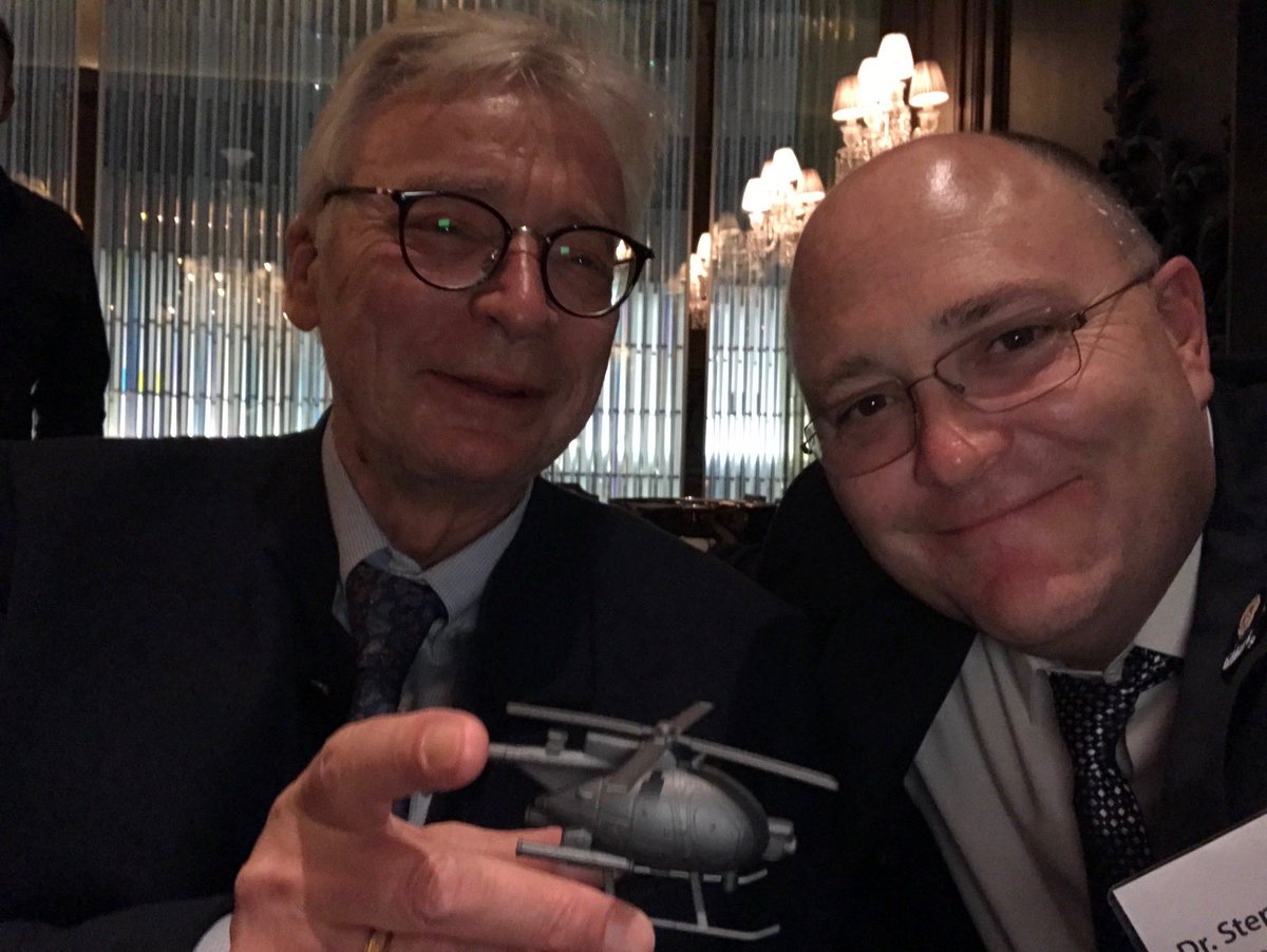 Mattzwolinski's tweet image. Bad: Hoppe writing that communists will have to be “physically removed” from libertarian society
Worse: Alt-right memes of physical removal via being thrown or hanged from helicopters
Jaw-dropping: Hoppe embracing those memes by gleefully carrying around little toy helicopters