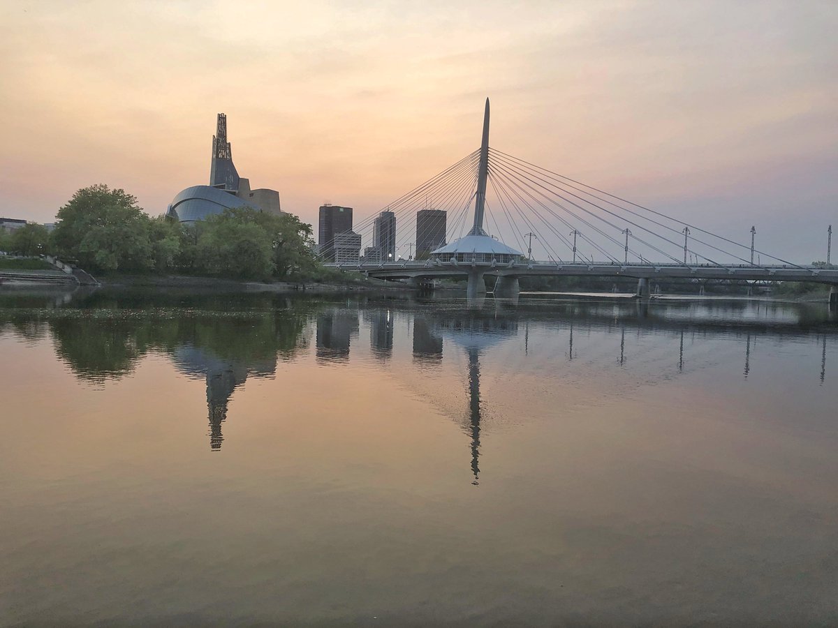 May: May brings leaves and warmer weather, and usually the first rainstorms that can result in interesting clouds. One year, the spring flooding left behind some rather larger flotsam.  #Winnipeg  #photography 6/