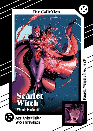 Darker than Scarlet is one of my 1st fave stories. I knew it was in good, steady, precise hands w/  @andrewdrilon. Another alum of Series I, Andrew turned up the magic, making the most of the composition w/ the whirly hex bolts. They just add another dimension. Sometimes literally