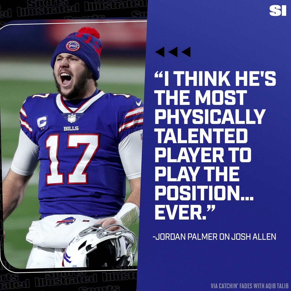 SInow's tweet photo. 🚨 BLAZING HOT TAKE ALERT 🚨

Who do YOU think is the most physically talented QB of all time? 👀 https://t.co/ykmW05T6xG