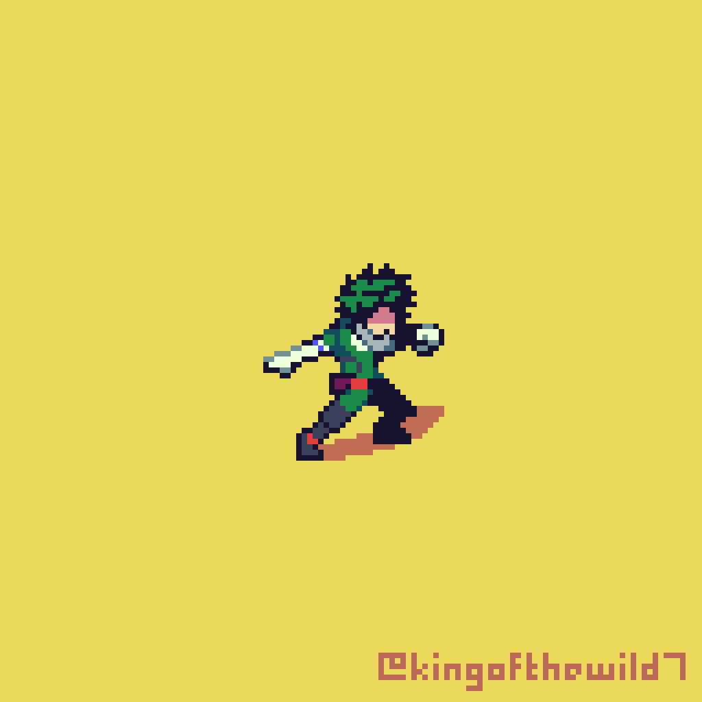 King on X: #bakugo from #BNHA #fanart #pixelart #Pixel #art  #artistsontwitter #anime #Hero  / X