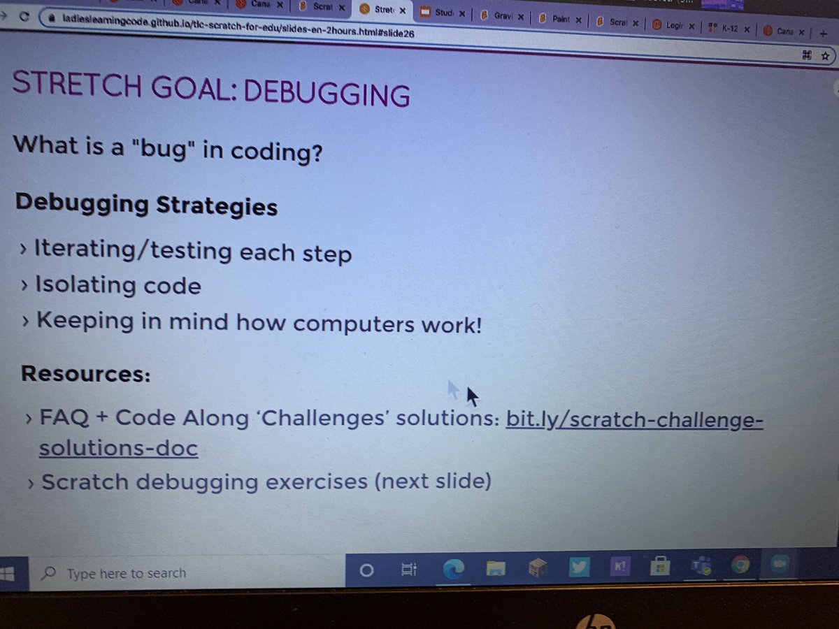 Miss_L_Class's tweet image. Awesome webinar tonight on Scratch Coding through @learningcode ! Loved the activity we went through and all the resources we received! Super excited to share the ‘stamping’ project with all my students! Thank you again! @scratch #teacherslearningcode #coding #stem