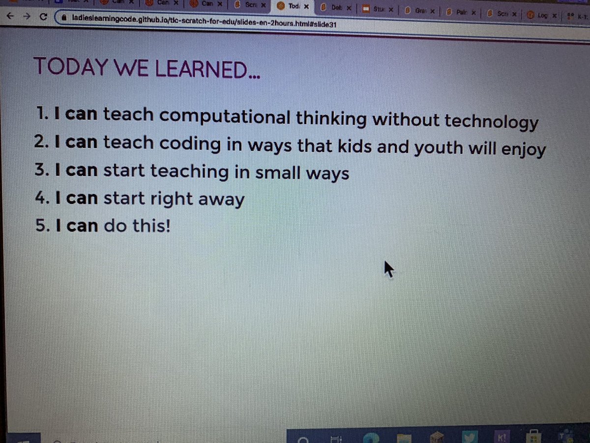 Miss_L_Class's tweet image. Awesome webinar tonight on Scratch Coding through @learningcode ! Loved the activity we went through and all the resources we received! Super excited to share the ‘stamping’ project with all my students! Thank you again! @scratch #teacherslearningcode #coding #stem