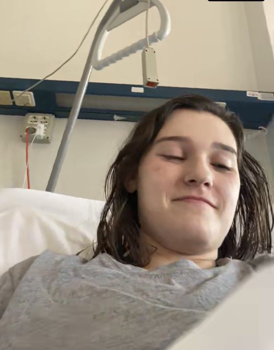 Teachoptimistic's tweet photo. She’s feeling and acting more like herself 😊 the new antibiotic seems to be making some headway with the infection; her lab work this morning was the best it’s been 🙌🏻We’re hoping she’ll be discharged by the weekend ❤️
#myminime
#devilstone https://t.co/IhuZSXyvHJ