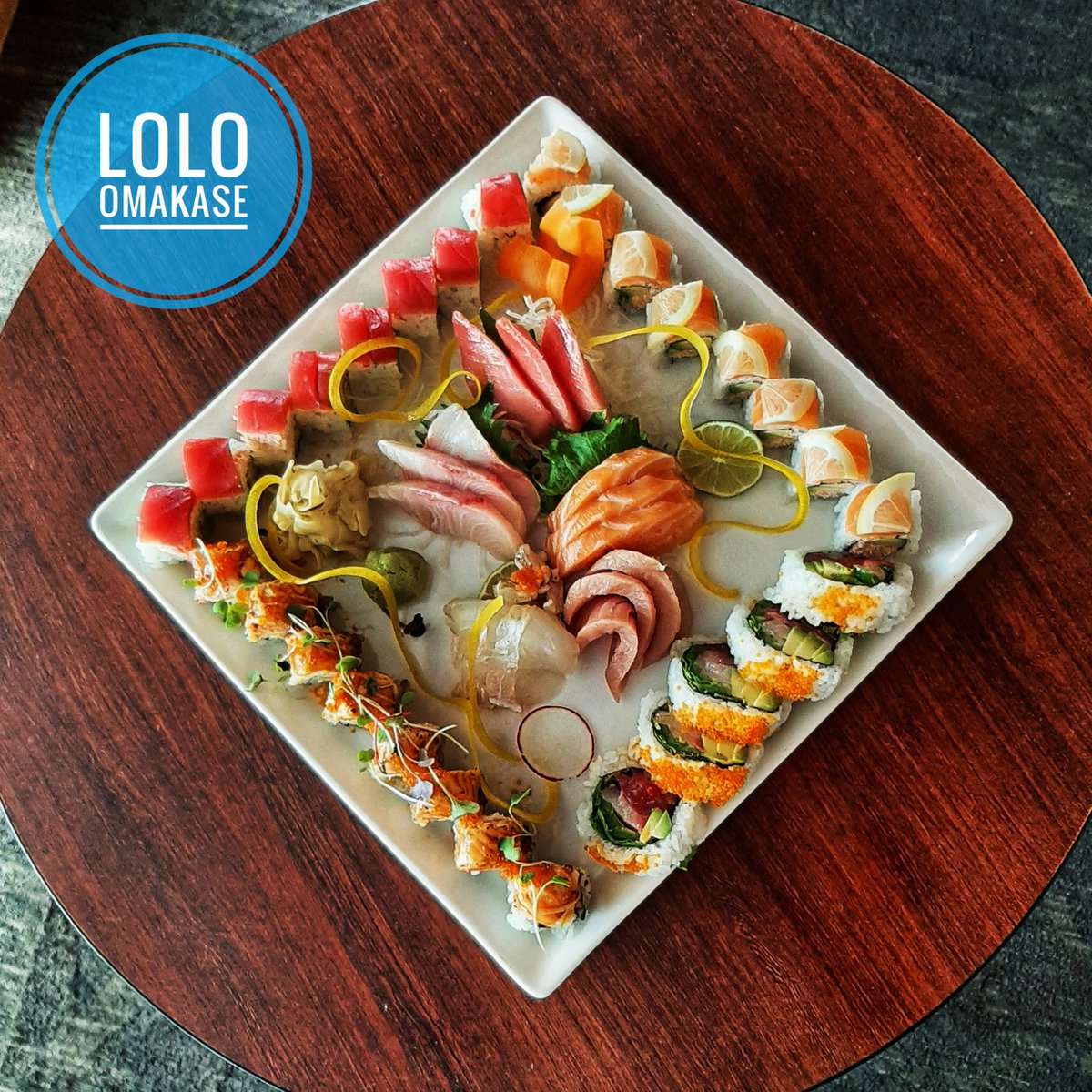 Have you tried our Omakase platters yet? Enjoy this family-style option six different ways! These platters pair perfectly with our Tatami Series. Make a reservation! yoshis.com/restaurant #livemusic #oakland #bayarea #sushi #japanesefusion #omakase