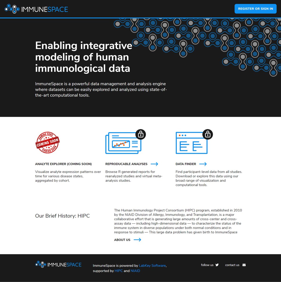 We integrated our new entrance page last night. Sign in and let us know what you think of the new design! immunespace.org
#FAIRsharing #datascience #Immunology