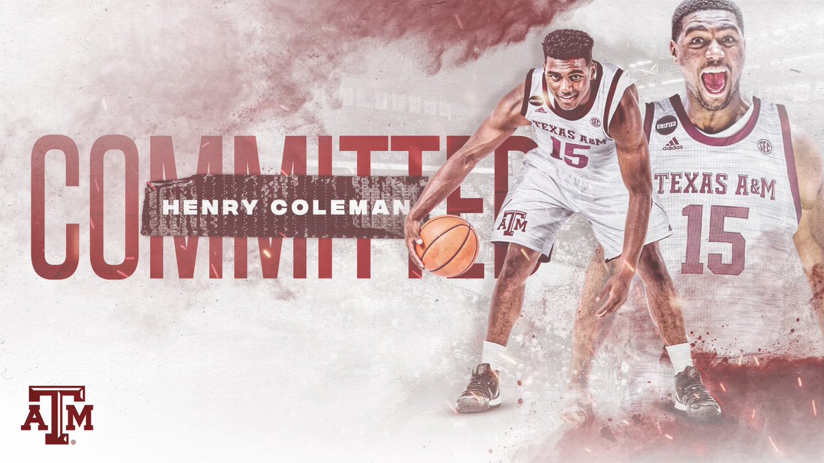 Henry Coleman III - Men's Basketball - Texas A&M Athletics