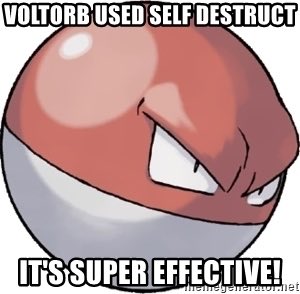 Lmaooo just lying here thinking about how extreme Voltorb is like literally only move it can do is self-destruct<a href="/tag/asmr"class="tags"><span>#asmr</span></a>