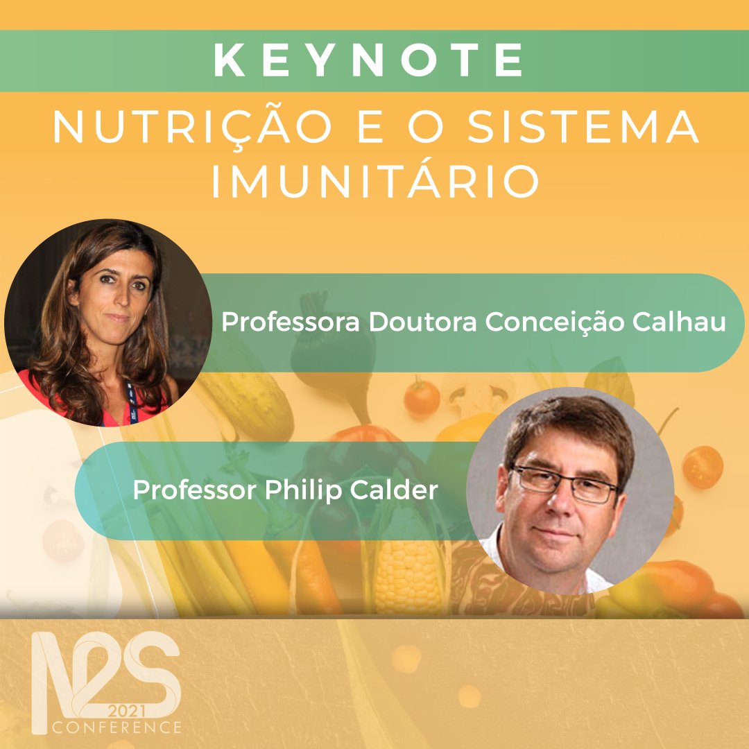 N2SConference's tweet image. Vivendo uma pandemia, olhamos para a nossa saúde com outros olhos, com um especial cuidado no que ao Sistema Imunológico diz respeito.
Neste espaço, terás a possibilidade de descobrir como podes modificar o teu dia alimentar e as tuas escolhas para maximizares a tua imunidade.