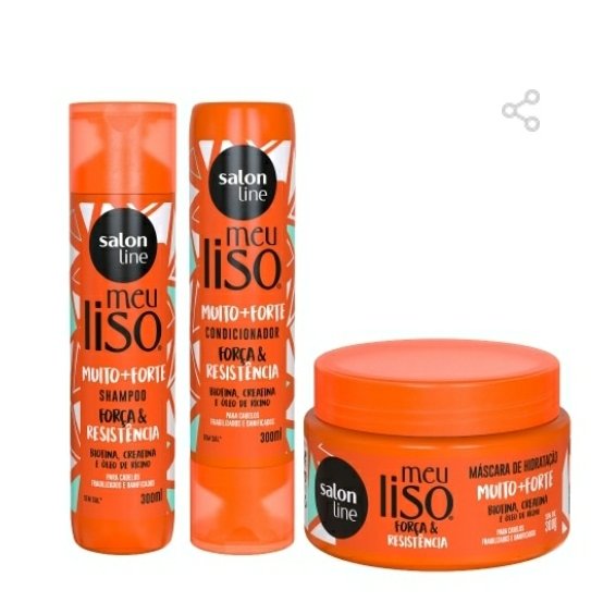 Fabyanalucerina's tweet photo. @SalonLineBrasil 
Melhor kit pra cabelo liso amei, estou apaixonada 🥰🥰🥰🥰 https://t.co/25GuSWbRci