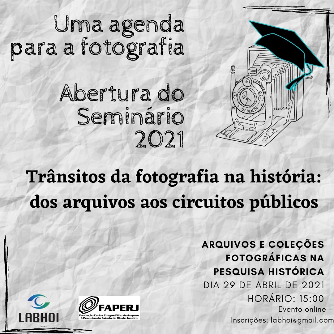 labhoi_uff's tweet photo. Amanha terá a sessão de abertura do Seminário 2021.
Na primeira sessão, a professora Ana Mauad apresentará o projeto e abrirá os debates sobre fotografia pública. Na sequência, contaremos com as apresentações de Aryanny Silva, Marcus Oliveira e Luciano Gomes + https://t.co/e9yL2zVwBF