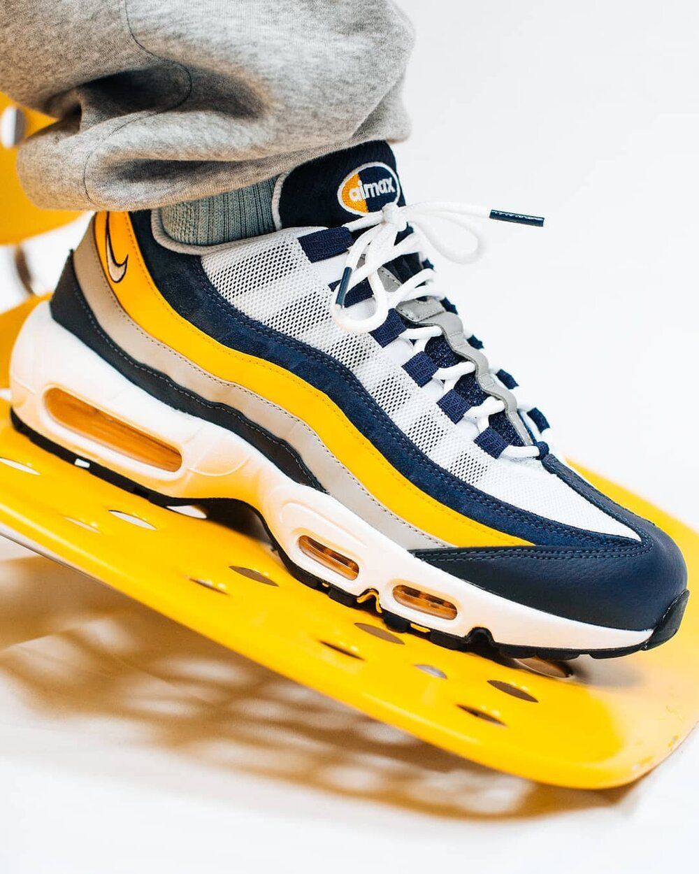 Sneaker Shouts™ on Twitter: "ICYMI: Nike Air Max 95 "Michigan" dropped with free shipping BUY https://t.co/0iZV1SrmM3 / Twitter