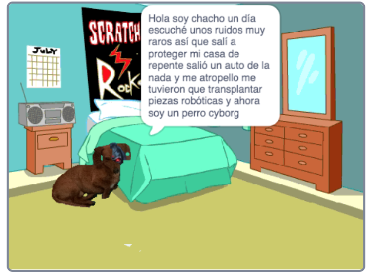¿Que las niñas y niños no programan? ¡Aquí un ejemplo de cómo pueden hacer cuentos, juegos y más!

Programación Cyborgx fue un taller para infancias de 8 a 12 años sobre apropiación de código con bloques para la elaboración de historias de cyborgs.

programacioncyborgx.org