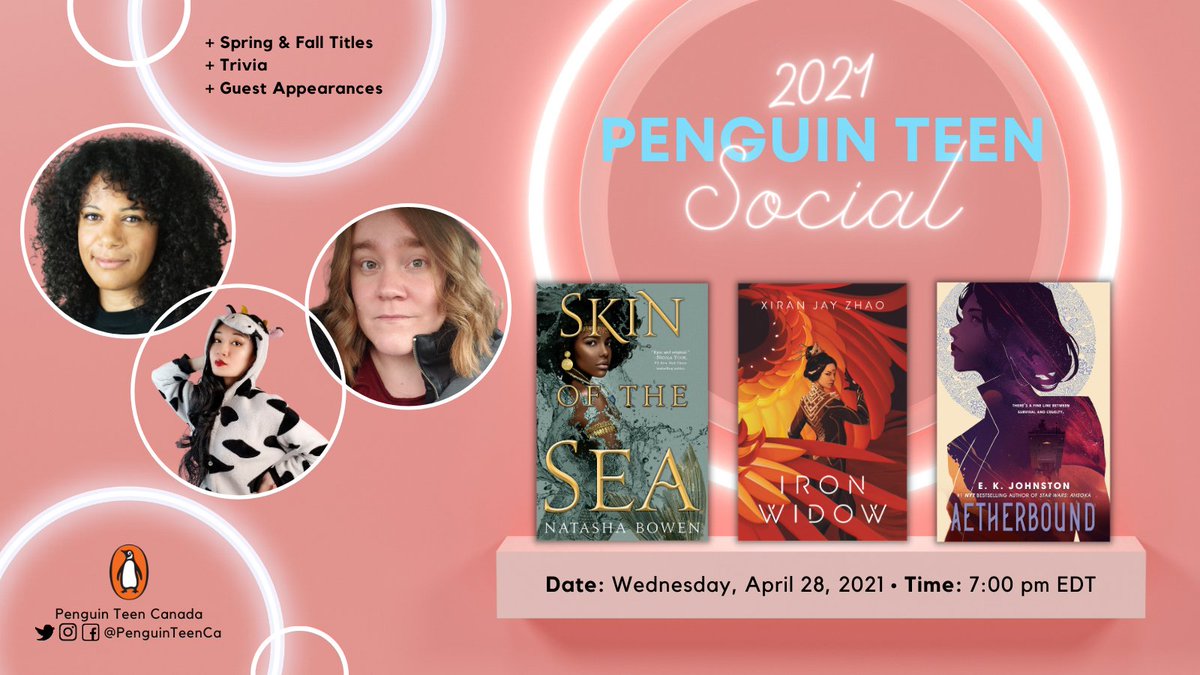So excited to be attending  @PenguinTeenCa's  #PenguinTeenSocial! We're going to hear about the  #Penguin10 and participate in some triviaaaaaaa