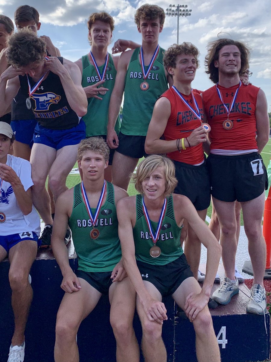 Roswell Track & Field (@roswelltrack) on Twitter photo Great job Henry Lovings, Christian Jimenez, Drew Stowers and Christian Cartier, 3rd place in 4x800, moving on to Sectionals!!! @RoswellPrinShaw <a href="/roswellsports/">Roswell Athletics</a> Great job Henry Lovings, Christian Jimenez, Drew Stowers and Christian Cartier, 3rd place in 4x800, moving on to Sectionals!!! @RoswellPrinShaw <a href="/roswellsports/">Roswell Athletics</a>