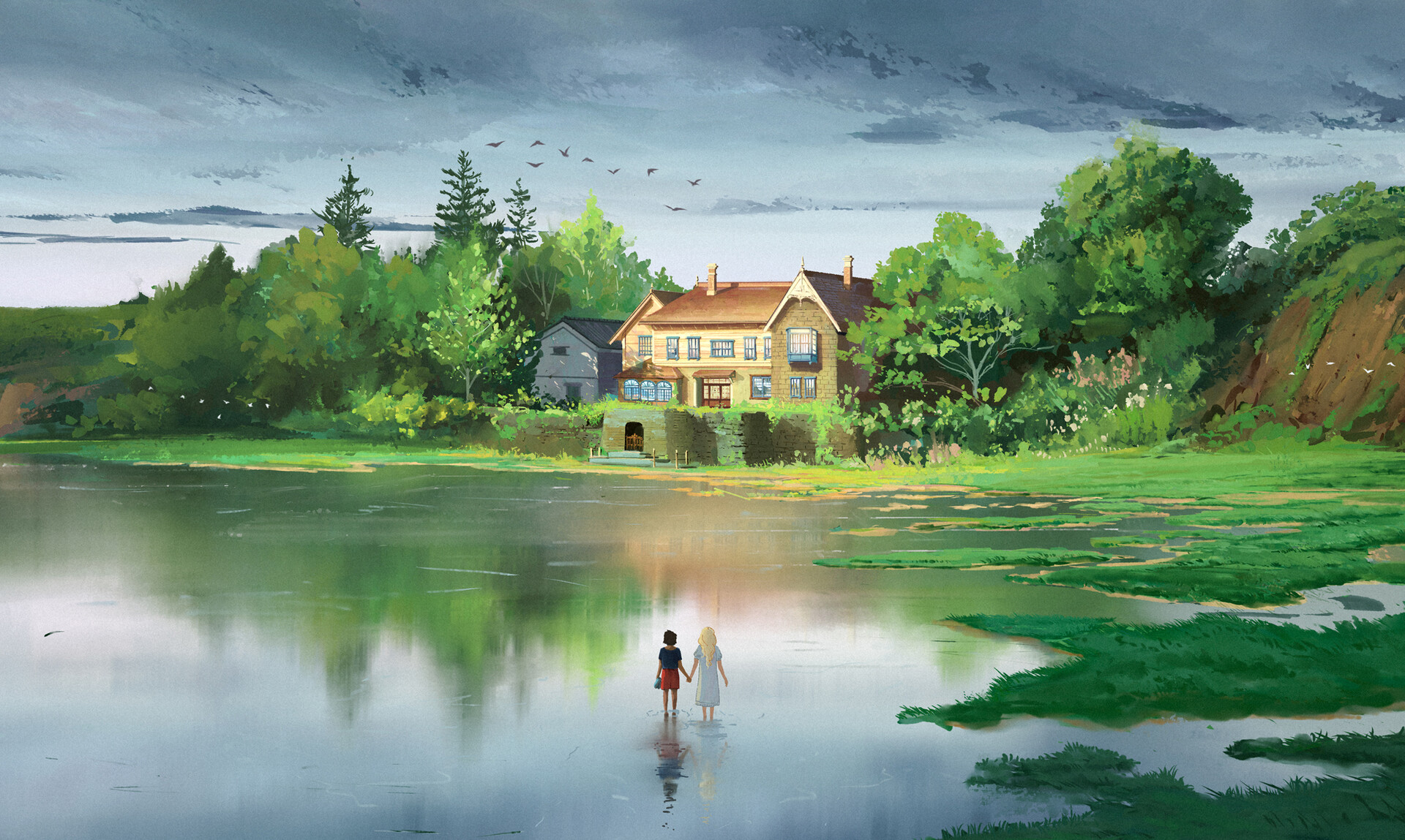 Generación GHIBLI on Twitter: "Anna y Marnie �� 'El recuerdo de Marnie 