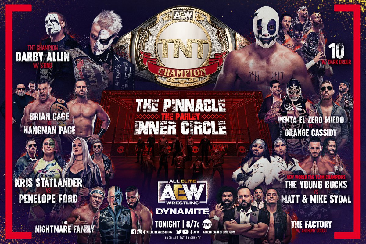 ___ has me MOST excited about tonight’s #AEWDynamite Tune in at 8/7c on @tntdrama!